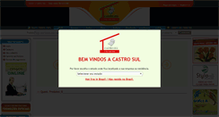 Desktop Screenshot of castrosul.com